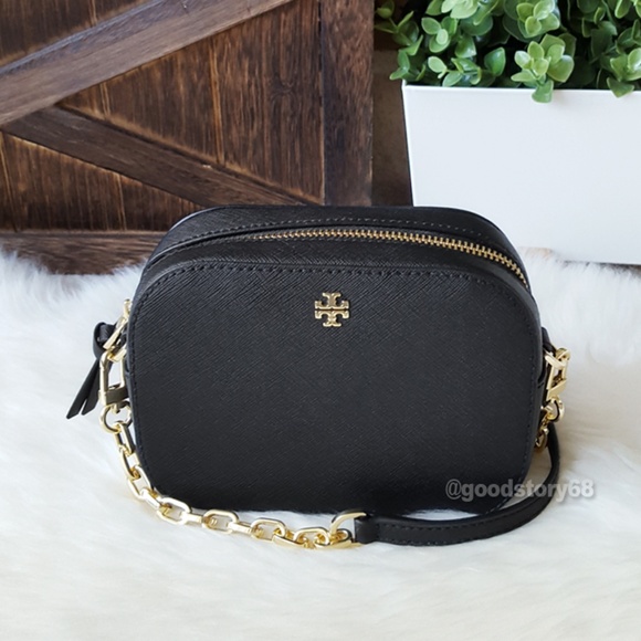 Tory Burch Handbags - TORY BURCH EMERSON ROUND CROSS-BODY